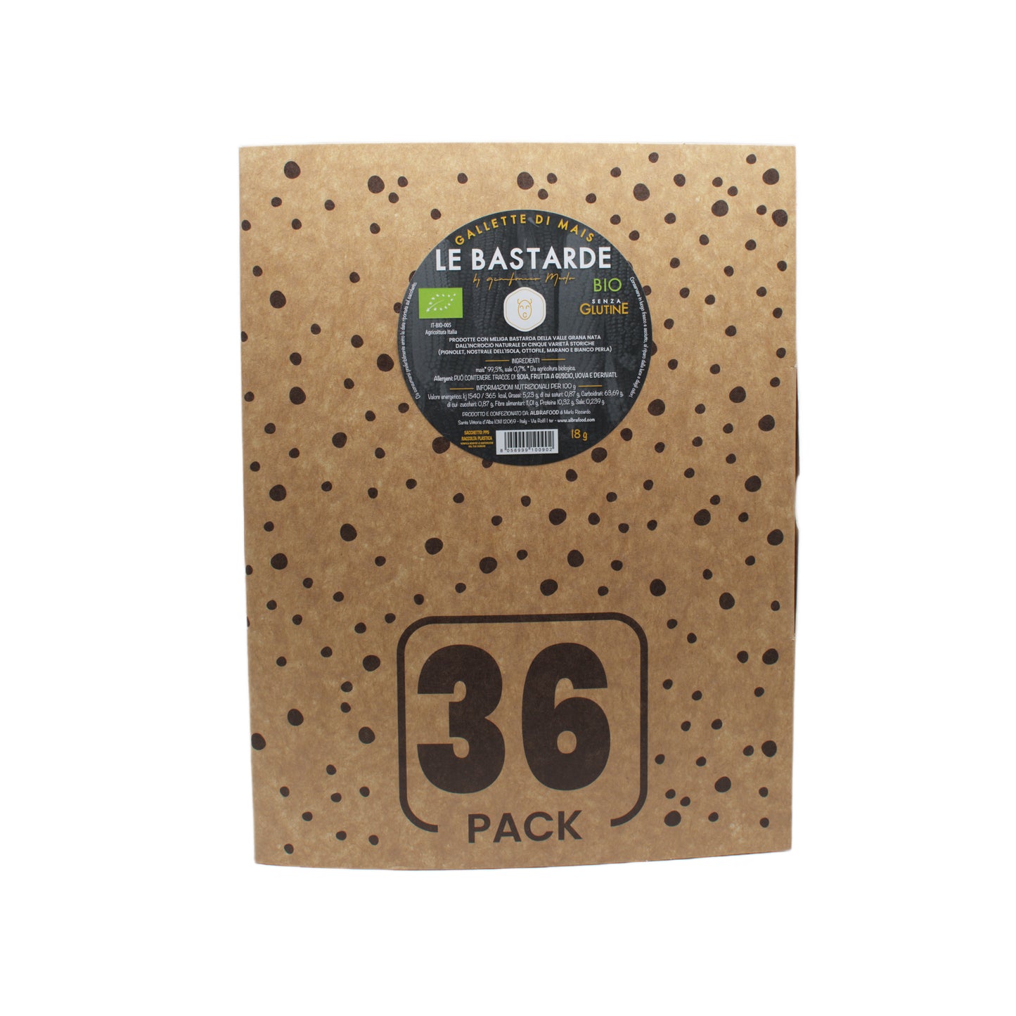 Gallette Le Bastarde Bio - Box 36Pack