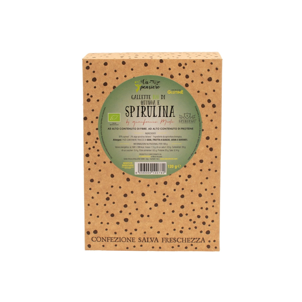 Gallette Bio Di Quinoa E Spirulina