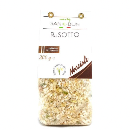 Risotto nocciole e porri