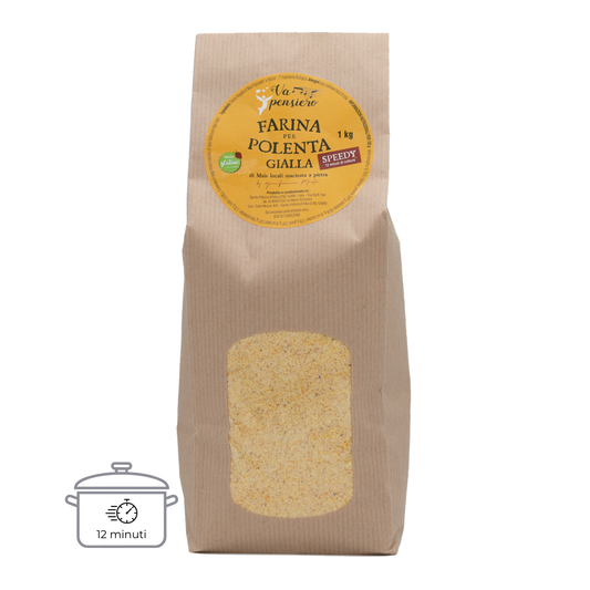 Farina per polenta gialla a cottura veloce