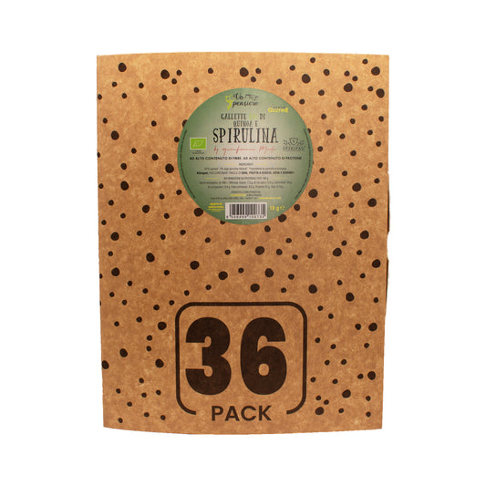 Gallette Bio di Quinoa e Spirulina Va Pensiero - Box 36 Pack