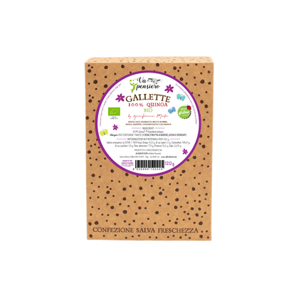 Gallette di 100% Quinoa bianca Bio