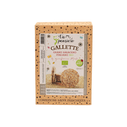 Gallette di Grano Saraceno Italiano Bio - Va Pensiero